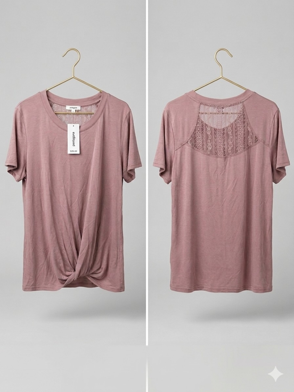 Pentagone Short-sleeve Blouse.